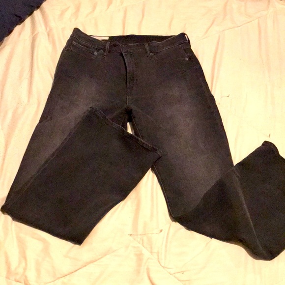 GAP Denim - Gap denim flare high-rise washed out black never been worn
